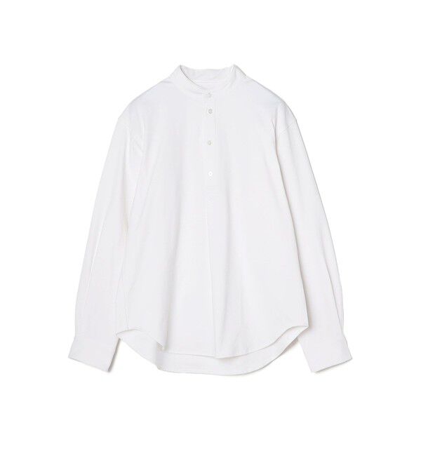 SHIPS any「SHIPS any: SORONA(R) ストレッチ ジャージー バンドスキッパー プルオーバー シャツ◆」|シャツ・ブラウス|
