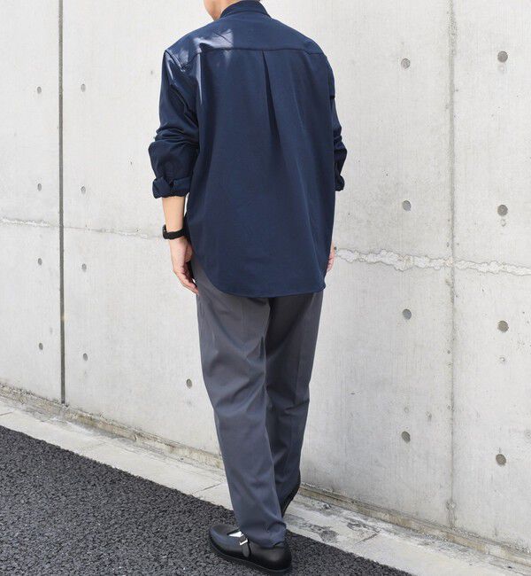 SHIPS any「SHIPS any: SORONA(R) ストレッチ ジャージー バンドスキッパー プルオーバー シャツ◆」|シャツ・ブラウス|