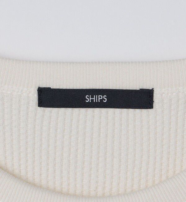 SHIPS「SHIPS: ベーシック ワッフル ショートスリーブ」|Tシャツ・カットソー|