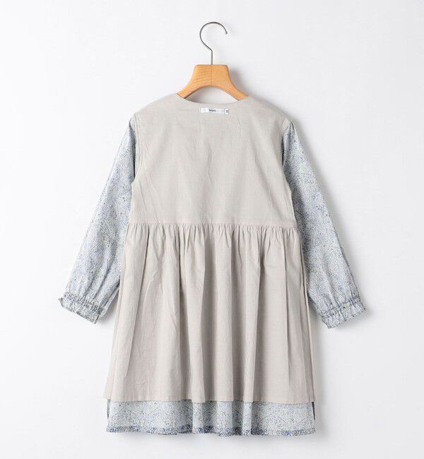 SHIPS KIDS「SHIPS KIDS:100～130cm / リバティ 長袖 ワンピース」|ワンピース|