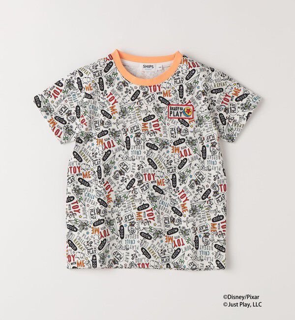 SHIPS Colors 「SHIPS Colors:80～130cm / 〈洗濯機可能〉トイ・ストーリー プリント TEE」|Tシャツ・カットソー|ホワイト