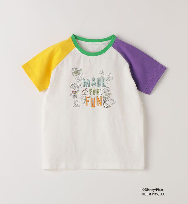SHIPS Colors 「SHIPS Colors:80～130cm / 〈洗濯機可能〉トイ・ストーリー プリント TEE」|Tシャツ・カットソー|ホワイト系
