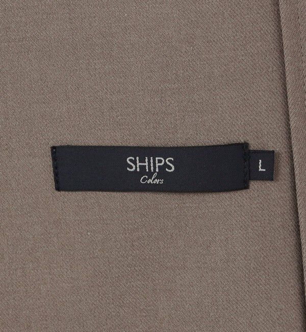 SHIPS Colors 「《予約》SHIPS Colors:〈洗濯機可能〉TR ジップ ブルゾン◆」|ブルゾン・スタジャン|