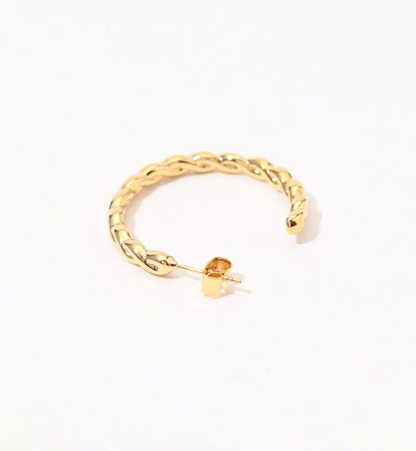TOMORROWLAND GOODS「【別注】PHILIPPE AUDIBERT FAY HOOPS ゴールドピアス」|ピアス|