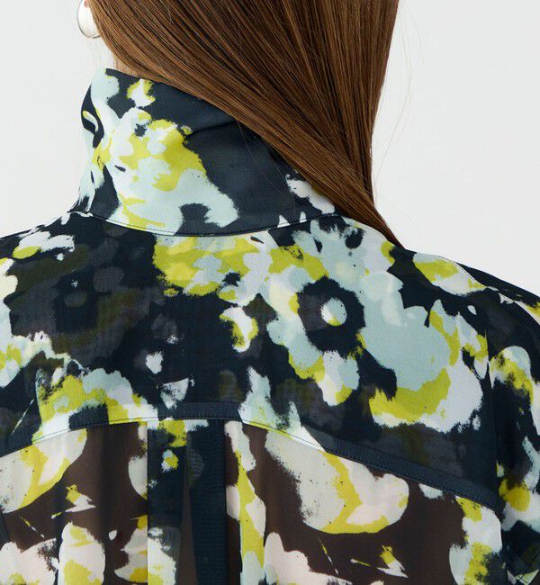 TOMORROWLAND BUYING WEAR「【別注】TELMA Printed Georgette ブラウス」|シャツ・ブラウス|
