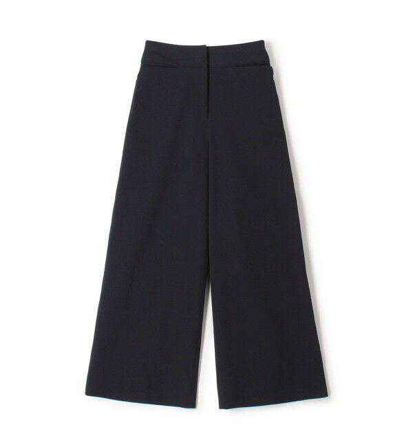 BACCA「ビンテージピケ ワイドパンツ」|その他|69 ネイビー