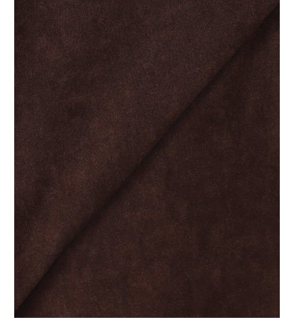  「FAUX SUEDE I-LINE DRESS：ワンピース」|ワンピース|