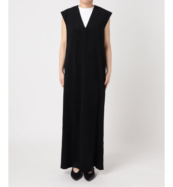  「FAUX SUEDE I-LINE DRESS：ワンピース」|ワンピース|