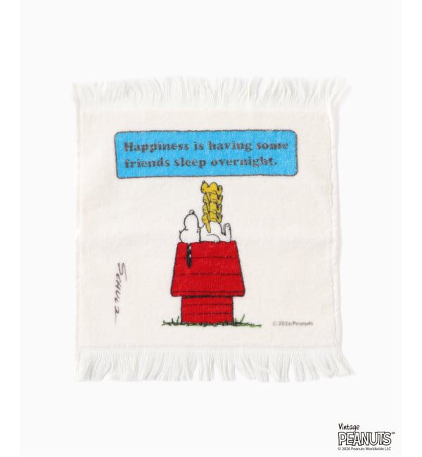 journal standard Furniture「【PEANUTS&times;JOURNAL STANDARD FURNITURE】HAND TOWEL　ハンドタオル」|タオル|
