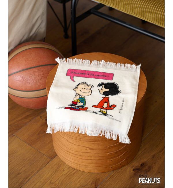 journal standard Furniture「【PEANUTS&times;JOURNAL STANDARD FURNITURE】HAND TOWEL　ハンドタオル」|タオル|ピンク
