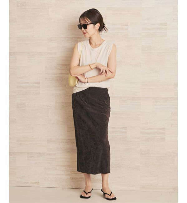 Plage「suede like jersey tightスカート」|スカート|