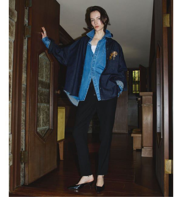 VERMEIL par iena「MERCEDES SALAZAR メルセデス サラザール Golden Parm ZTO123」|ブローチ・コサージュ|