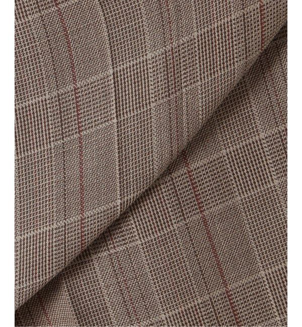 VERMEIL par iena「《予約》Refined チェックタックパンツ」|スラックス|