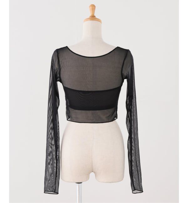 IENA LA BOUCLE「NICENICE MOMENT ナイスナイスモーメント MESH LAYERD SHELL NNI-6309」|その他|
