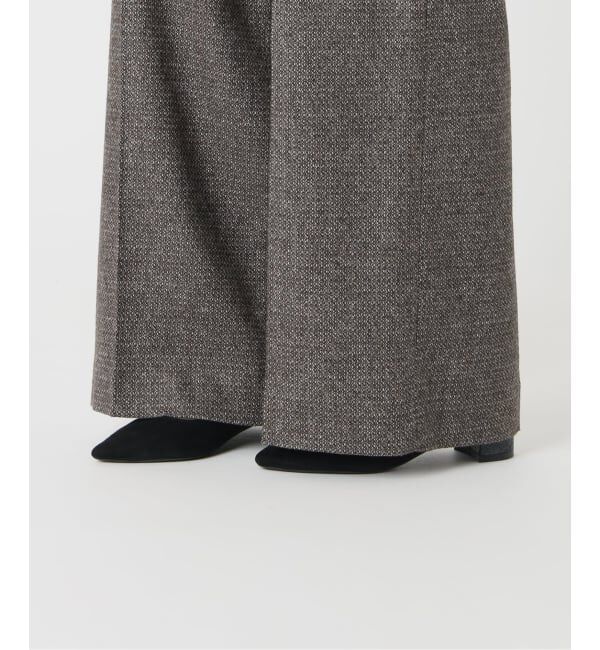 IENA「《予約》COUTURE D'ADAM/クチュールドアダム Italian Tweed Wide PT 26AW-078」|スラックス|