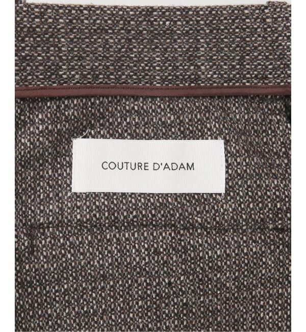 IENA「《予約》COUTURE D'ADAM/クチュールドアダム Italian Tweed Wide PT 26AW-078」|スラックス|