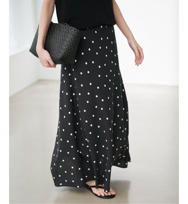 SLOBE IENA「《3サイズ展開/シリーズあり/追加5》フィブリルマーメイドフレアスカート」|スカート|