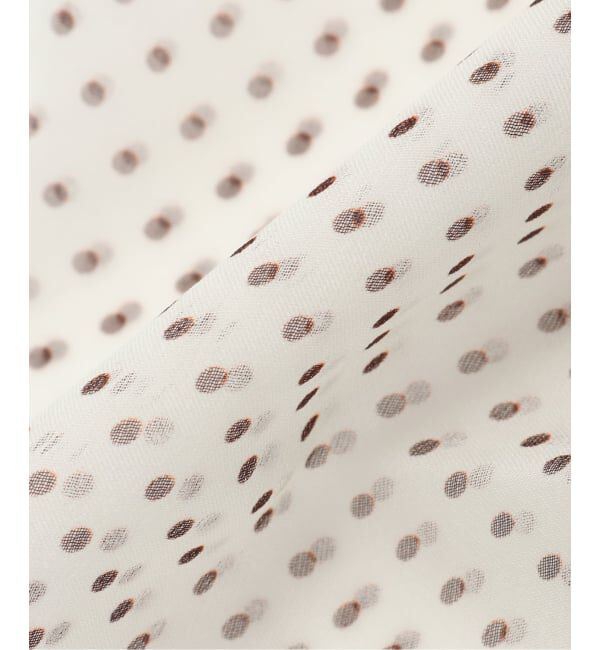 EDIFICE「BLECK（ブレック） Dot Chiffon Scarf」|バンダナ・スカーフ|