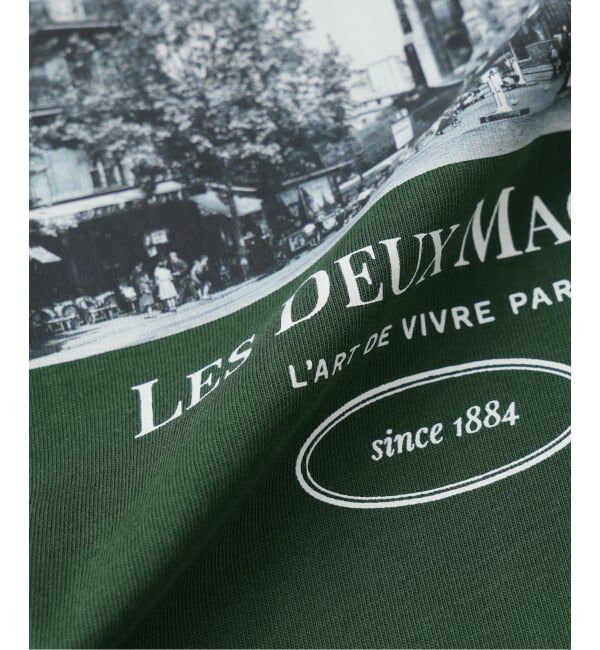 EDIFICE「LES DEUX MAGOTS (ドゥマゴ)  フォトTシャツ」|Tシャツ・カットソー|