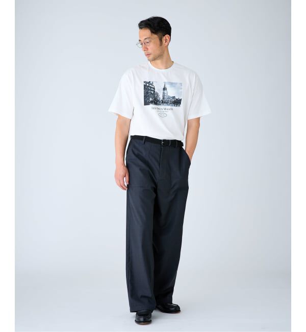 EDIFICE「LES DEUX MAGOTS (ドゥマゴ)  フォトTシャツ」|Tシャツ・カットソー|