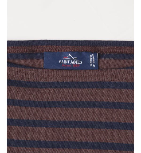 EDIFICE「《予約》SAINT JAMES for EDIFICE 別注 ウエッソン ルーズ ボーダー」|Tシャツ・カットソー|