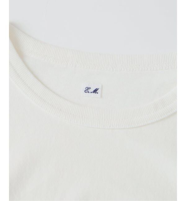 EDIFICE「《予約》C.Bongrand &times; ETS.MATERIAUX Embroidery Tシャツ」|Tシャツ・カットソー|