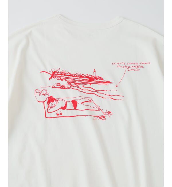EDIFICE「《予約》C.Bongrand &times; ETS.MATERIAUX Embroidery Tシャツ」|Tシャツ・カットソー|