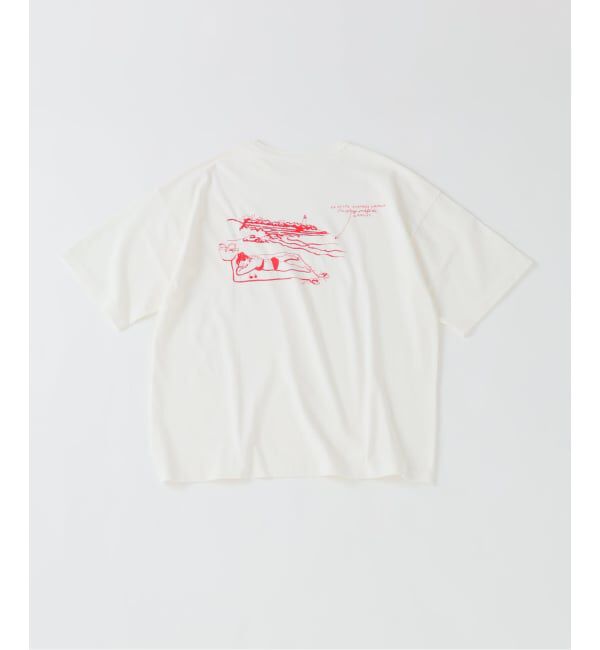 EDIFICE「《予約》C.Bongrand &times; ETS.MATERIAUX Embroidery Tシャツ」|Tシャツ・カットソー|
