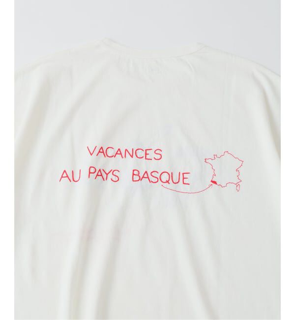 EDIFICE「《予約》C.Bongrand &times; ETS.MATERIAUX Embroidery Tシャツ」|Tシャツ・カットソー|