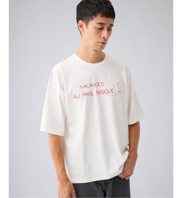 EDIFICE「《予約》C.Bongrand &times; ETS.MATERIAUX Embroidery Tシャツ」|Tシャツ・カットソー|
