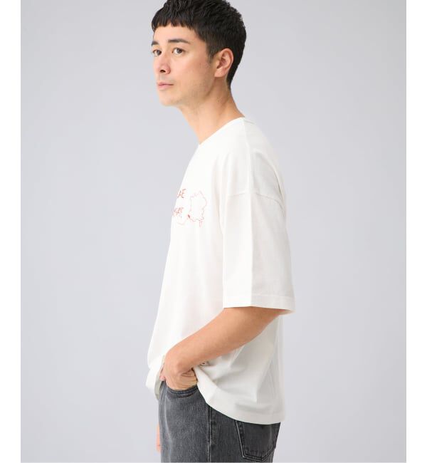 EDIFICE「《予約》C.Bongrand &times; ETS.MATERIAUX Embroidery Tシャツ」|Tシャツ・カットソー|