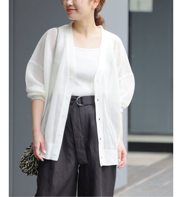 JOURNAL STANDARD relume「《追加》メッシュカーディガン」|カーディガン|