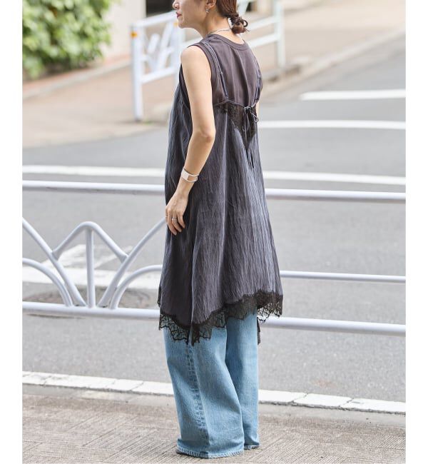 JOURNAL STANDARD「《追加4》フィブリルリヨセルキャミワンピース」|ワンピース|