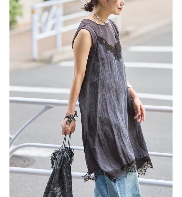 JOURNAL STANDARD「《追加4》フィブリルリヨセルキャミワンピース」|ワンピース|