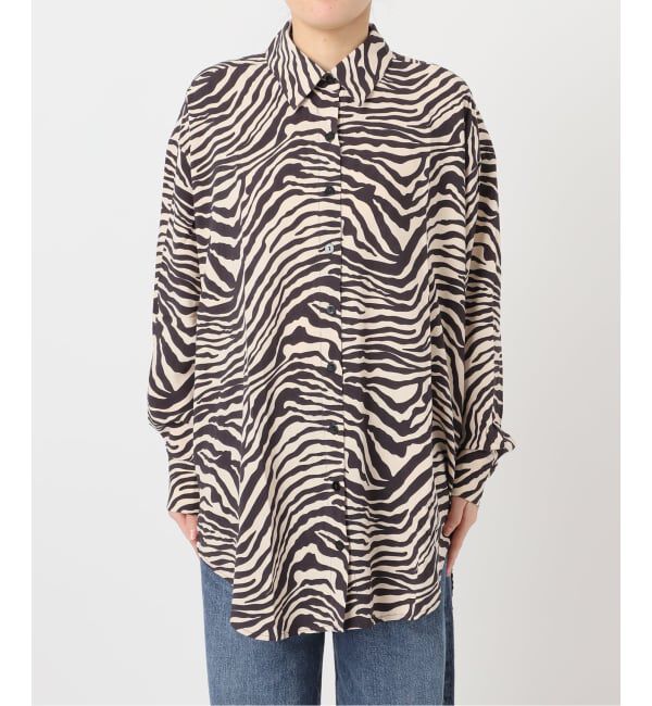journal standard L'essage「別注【LUSANA / ルサーナ】SUN SHIRTS ZEBRA：シャツ」|シャツ・ブラウス|