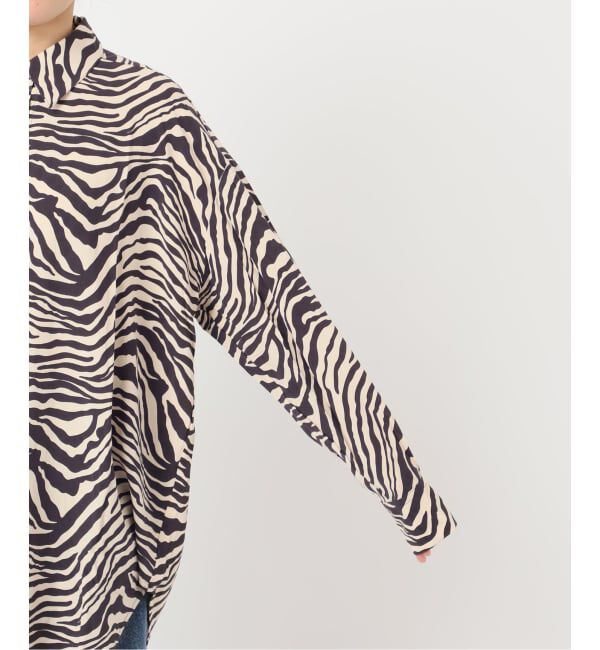 journal standard L'essage「別注【LUSANA / ルサーナ】SUN SHIRTS ZEBRA：シャツ」|シャツ・ブラウス|