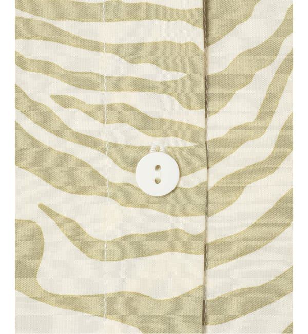 journal standard L'essage「別注【LUSANA / ルサーナ】SUN SHIRTS ZEBRA：シャツ」|シャツ・ブラウス|