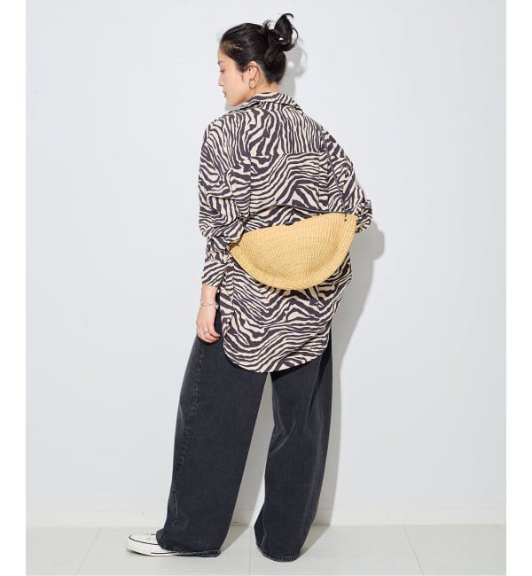 journal standard L'essage「別注【LUSANA / ルサーナ】SUN SHIRTS ZEBRA：シャツ」|シャツ・ブラウス|