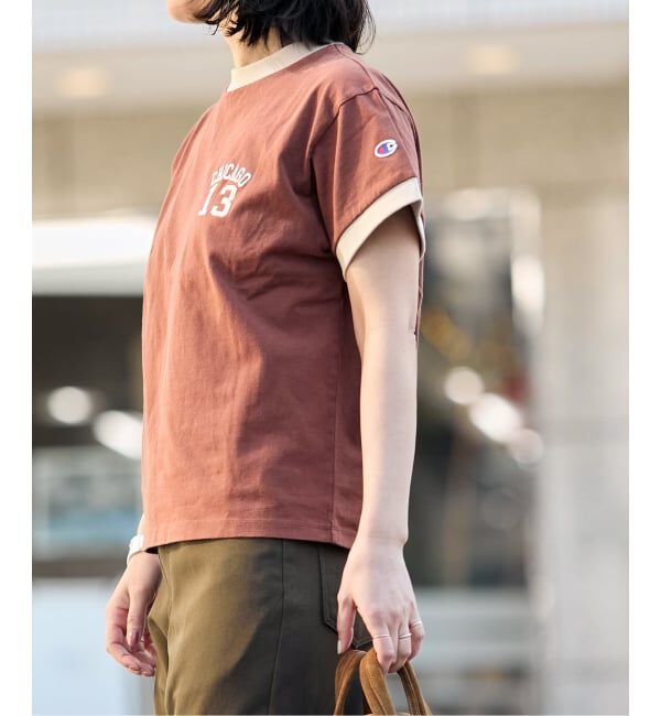 JOURNAL STANDARD「別注【CHAMPION/チャンピオン】16/1 Jersey Ringer TEE」|Tシャツ・カットソー|