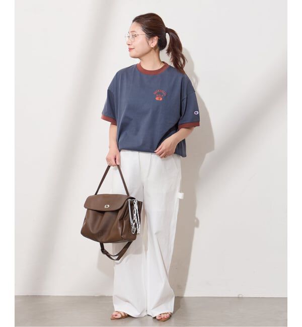 JOURNAL STANDARD「別注【CHAMPION/チャンピオン】16/1 Jersey Ringer TEE」|Tシャツ・カットソー|