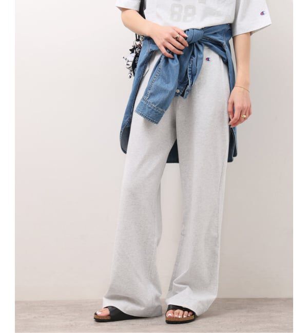 JOURNAL STANDARD relume「《追加》別注【Champion/チャンピオン】16s/1 Jersey PT Bleach Wash：パンツ」|その他|グレーB