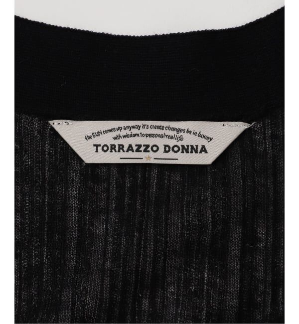 JOURNAL STANDARD relume「【TORRAZZO DONNA/トラッゾドンナ】クールタッチVネックニットカーディガン」|カーディガン|