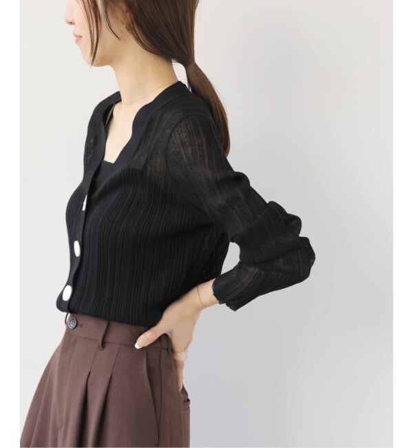 JOURNAL STANDARD relume「【TORRAZZO DONNA/トラッゾドンナ】クールタッチVネックニットカーディガン」|カーディガン|