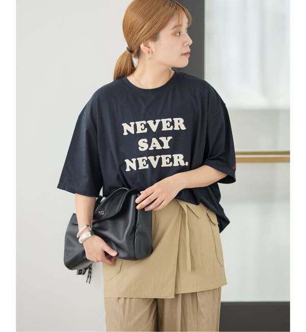 JOURNAL STANDARD「JS  FES NEVER  LOGO Tシャツ」|Tシャツ・カットソー|