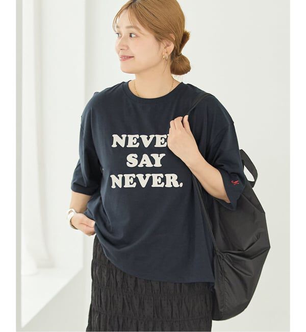 JOURNAL STANDARD「JS  FES NEVER  LOGO Tシャツ」|Tシャツ・カットソー|