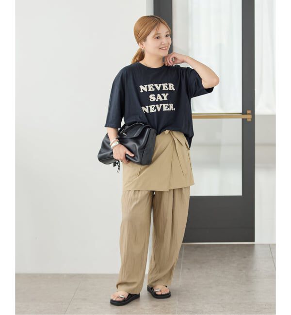 JOURNAL STANDARD「JS  FES NEVER  LOGO Tシャツ」|Tシャツ・カットソー|