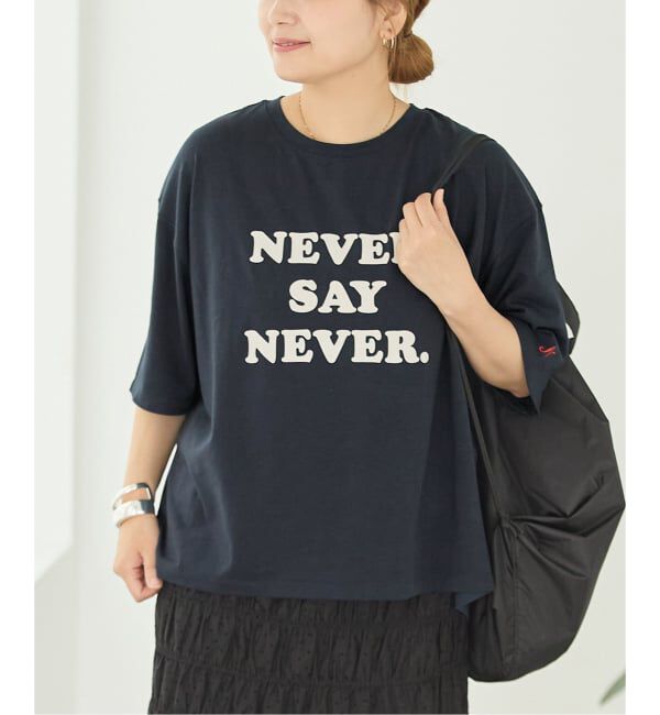 JOURNAL STANDARD「JS  FES NEVER  LOGO Tシャツ」|Tシャツ・カットソー|