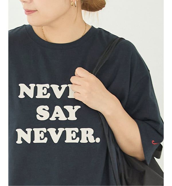 JOURNAL STANDARD「JS  FES NEVER  LOGO Tシャツ」|Tシャツ・カットソー|
