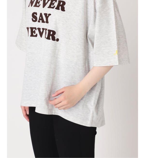 JOURNAL STANDARD「JS  FES NEVER  LOGO Tシャツ」|Tシャツ・カットソー|