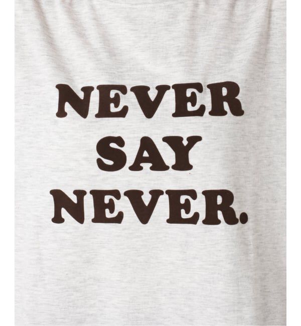 JOURNAL STANDARD「JS  FES NEVER  LOGO Tシャツ」|Tシャツ・カットソー|